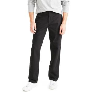 DOCKERS Mens Classic Fit Perfect Chino Pant(Mineral Black)
