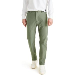 DOCKERS Mens Comfort Knit Chino Straight Fit Smart 360 Knit Pants (Regular and Big & Tall)(Mulled Basil (Waterless))