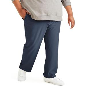 DOCKERS Mens Comfort Knit Chino Straight Fit Smart 360 Knit Pants (Regular and Big & Tall)(Pembroke)