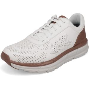 DOCKERS Men’s Go-2 Sneaker(White/Tan)