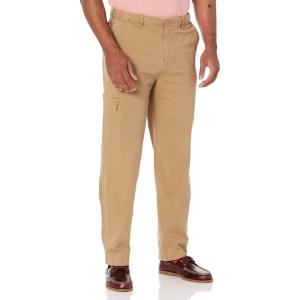 DOCKERS Men’s Go-to Cargo Straight Fit Smart 360 Flex Pants (Standard and Big & Tall)(New British Khaki)