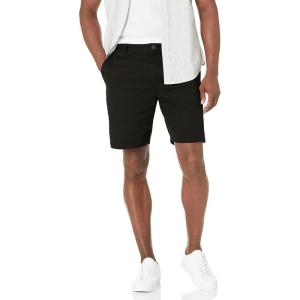 DOCKERS Mens Perfect Short Classic Fit 8″(Mineral Black)