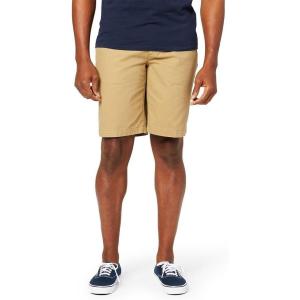 DOCKERS Mens Perfect Short Classic Fit 8″(New British Khaki)