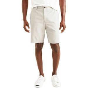 DOCKERS Mens Perfect Short Classic Fit 8″(Porcelain Khaki)
