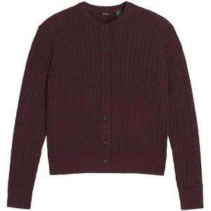 DOCKERS Men’s Regular Fit Long Sleeve Cardigan Sweater((New) Winetasting)