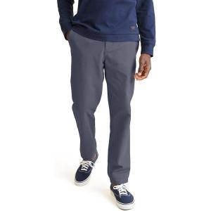 DOCKERS Mens Straight Fit Perfect Chino Pant(Maritime Blue (Waterless))