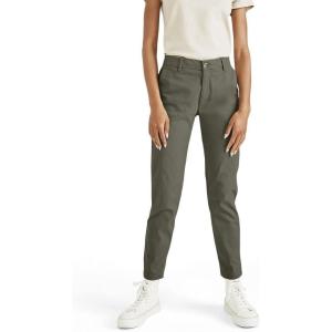 DOCKERS Women’s Skinny Fit Weekend Chino Pants(Camo Green)