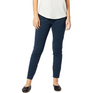 DOCKERS Women’s Skinny Fit Weekend Chino Pants(Navy Ash)