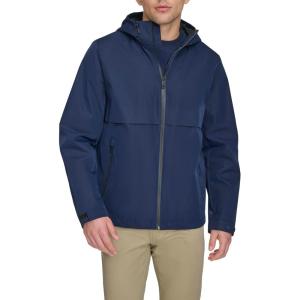 DOCKERS mens Flex Tech Filled Storm Jacket(Navy)