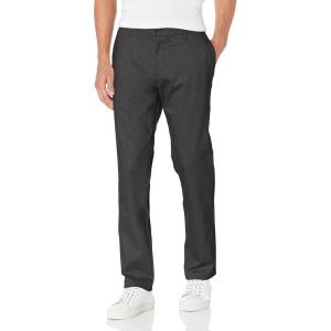Dockers Men’s Athletic Fit Signature Khaki Lux Cotton Stretch Pants(Charcoal Heather)