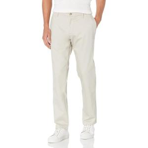 Dockers Men’s Athletic Fit Signature Khaki Lux Cotton Stretch Pants(Cloud)