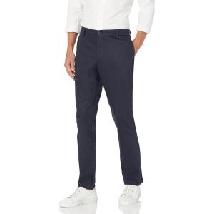 Dockers Men’s Athletic Fit Signature Khaki Lux Cotton Stretch Pants(Navy)