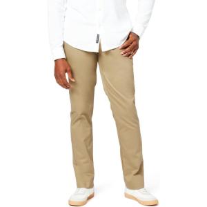 Dockers Men’s Athletic Fit Signature Khaki Lux Cotton Stretch Pants(New British Khaki)