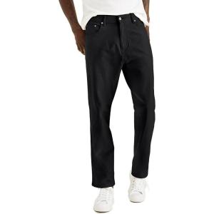 Dockers Men’s Comfort Knit Jean Cut Straight Fit Smart 360 Knit Pants(Beautiful Black)