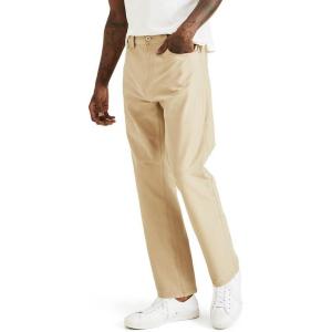 Dockers Men’s Comfort Knit Jean Cut Straight Fit Smart 360 Knit Pants(True Chino)