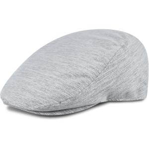Dockers Men’s Ivy Newsboy Hat(Gray Stretch)