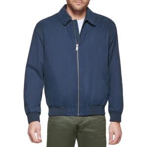 Dockers Men’s Microtwill Golf Bomber Jacket(Navy)