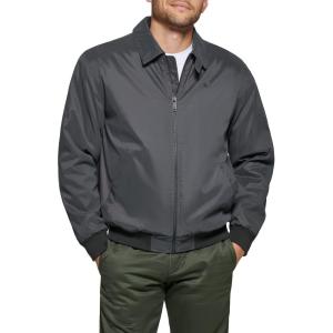 Dockers Men’s Microtwill Golf Bomber Jacket(Steel Filled)