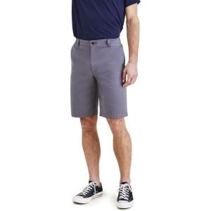 Dockers Men’s Perfect Short Classic Fit 10.5″(Car Park Grey)