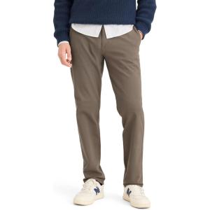 Dockers Men’s Relaxed Fit Comfort Khaki Pants – Pleated(Chocolate Chip)
