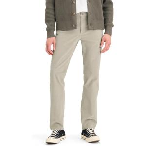 Dockers Men’s Relaxed Fit Comfort Khaki Pants – Pleated(Pure Cashmere)