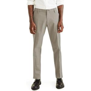 Dockers Men’s Relaxed Fit Comfort Khaki Pants – Pleated(Safari Beige)