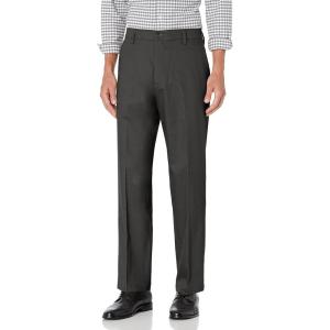 Dockers Men’s Relaxed Fit Signature Khaki Lux Cotton Stretch Pants(Steelhead)