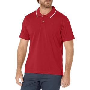 Dockers Mens Short Sleeve Perfect Performance Polo (Regular and Big & Tall)(Rio Red)