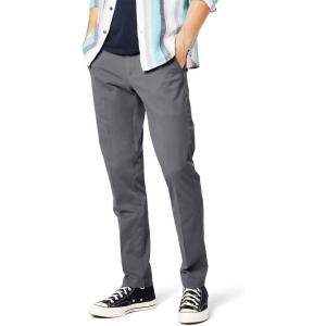 Dockers Mens Slim Fit Workday Khaki Smart 360 Flex Pants(Blackened Pearl)