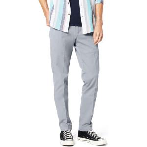 Dockers Mens Slim Fit Workday Khaki Smart 360 Flex Pants(Burma Grey)