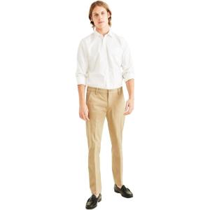 Dockers Mens Slim Fit Workday Khaki Smart 360 Flex Pants(New British Khaki)