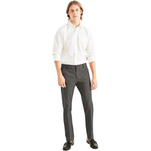 Dockers Mens Slim Fit Workday Khaki Smart 360 Flex Pants(Storm Grey)