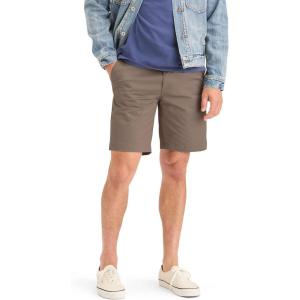 Dockers Men’s Straight Fit Supreme Flex Ultimate 9.5″ Shorts(Fossil)