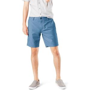 Dockers Men’s Straight Fit Supreme Flex Ultimate 9.5″ Shorts(Navy Blazer)
