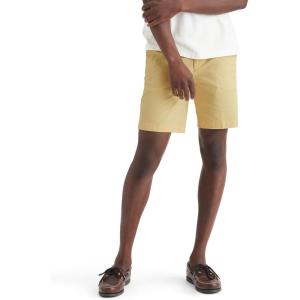 Dockers Men’s Straight Fit Supreme Flex Ultimate 9.5″ Shorts(Pineapple Slice)