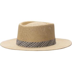 Dockers Men’s Straw Fedora and Panama Hat(Navy Gambler)