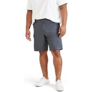 Dockers Men’s Tech Cargo Straight Fit Smart 360 Tech Shorts (Regular and Big & Tall)(Cool Slate)