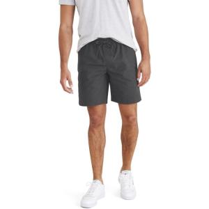 Dockers Men’s Ultimate Straight Fit 7.5″ Pull on Shorts with Supreme Flex(Car Park Grey (Twill))