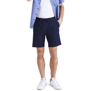 Dockers Men’s Ultimate Straight Fit 7.5″ Pull on Shorts with Supreme Flex(Navy Blazer (Twill))