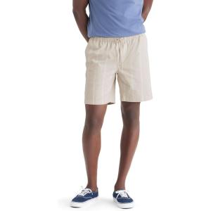 Dockers Men’s Ultimate Straight Fit 7.5″ Pull on Shorts with Supreme Flex(Nomad Sahara Khaki)