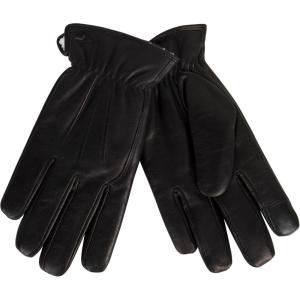 Dockers Men’s Warm Leather Winter Gloves with Smartphone Touchscreen Capability(Black Lucas)