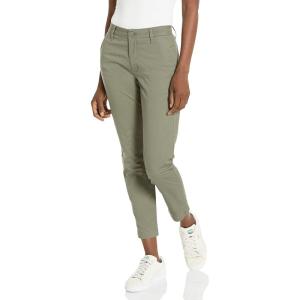 Dockers Womens Dockers® Women’s Weekend Chino Mid-Rise Slim(Camo Green)