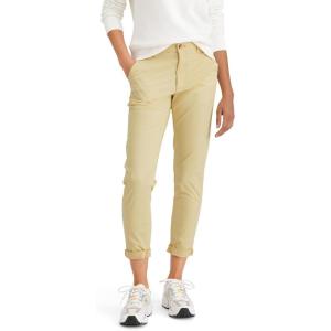 Dockers Womens Dockers® Women’s Weekend Chino Mid-Rise Slim(Pineapple Slice)
