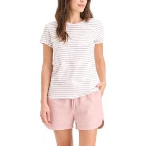 Dockers Women’s Slim Fit Cotton Slub Jersey Favorite Crew T-Shirt(Gilly Pale Mauve)