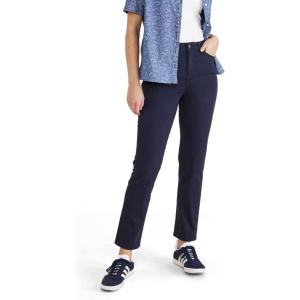 Dockers Women’s Slim Fit High Rise Jean Cut Pants(Navy Blazer)