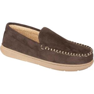 Dockers mens Douglas Ultra-light Moccasin Premium Slippers(Brown)