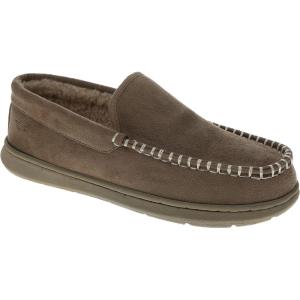 Dockers mens Douglas Ultra-light Moccasin Premium Slippers(Taupe)