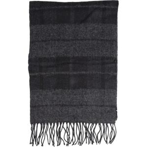 Dockers mens Soft Winter Scarves – Regular and Reversible(Charcoal – Reversible)