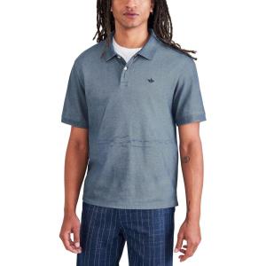 Slim Fit Ribbed Polo(Blue Fusion)