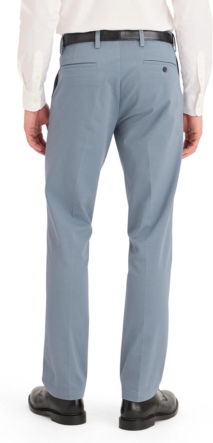imageDOCKERS Mens Mens Workday Khaki Slim Fit with Smart 360 FlexFolkstone Grey